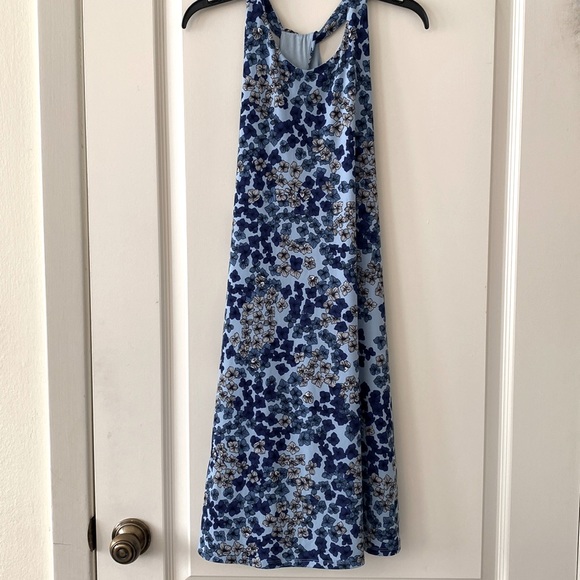 Blue Floral Dress. - Picture 1 of 2